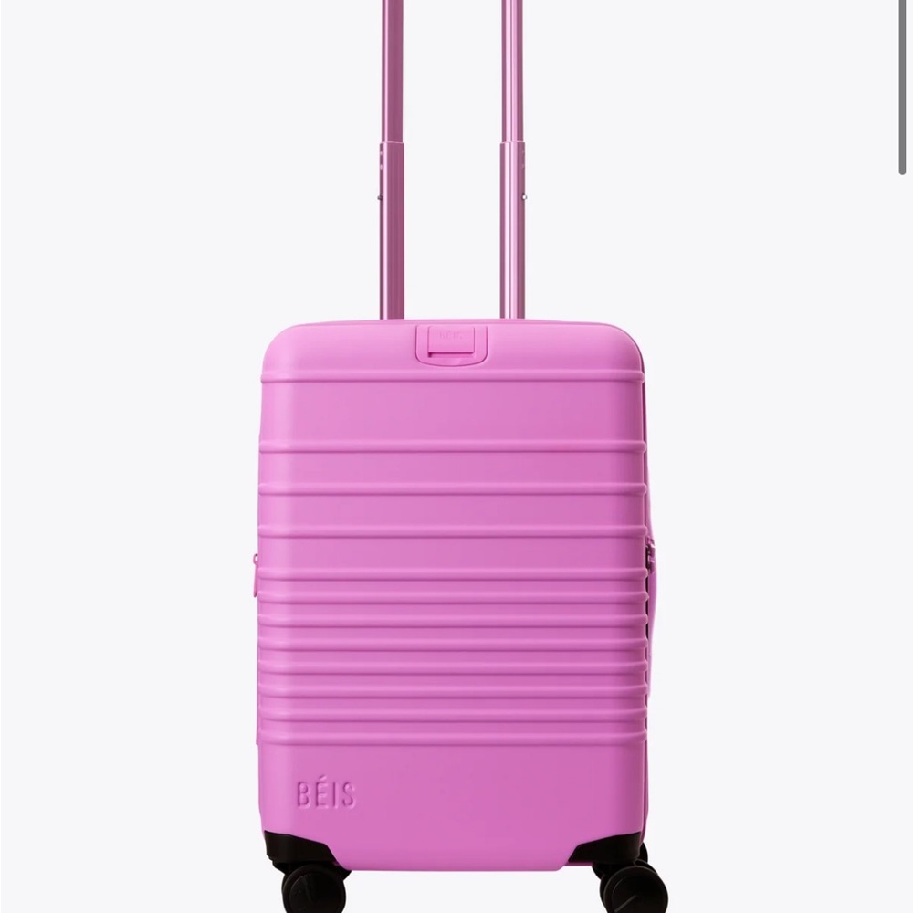 NWT Limited Edition OOS BEIS Berry Carry-On Roller Bag